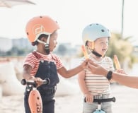 Scoot & Ride Kask Ochronny XXS-S dla dzieci 1-5 lat Peach - 580275 - zdjęcie 5